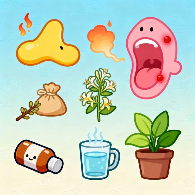 外感风热证应对指南:症状识别、用药技巧与避坑要点