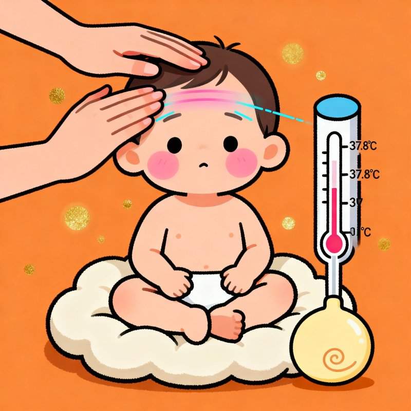 积食发烧别慌:8个通用推拿手法辅助缓解