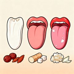 中医舌诊看虚证：舌色淡白气血虚、舌胖齿痕脾虚、舌红少苔阴虚的特征判断