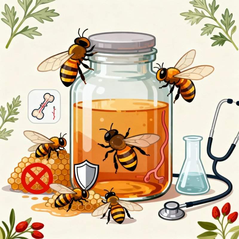 蜂泡酒养生真相:功效、误区与禁忌详解