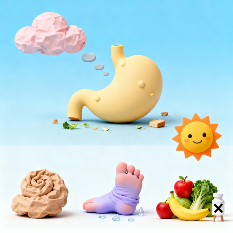 三焦不通有啥信号?上中下焦症状解析+科学应对指南