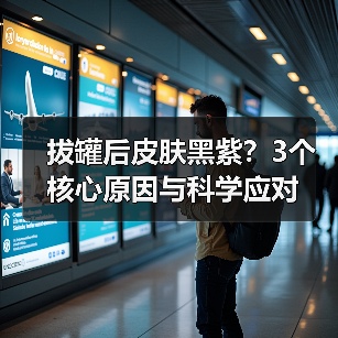 拔罐后皮肤黑紫？3个核心原因与科学应对（图2）