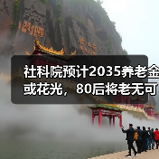 社科院预计2035养老金或花光，80后将老无可依？（图2）