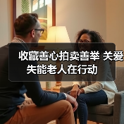 收藏善心拍卖善举 关爱失能老人在行动（图4）