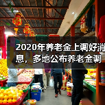 2020年养老金上调好消息，多地公布养老金调整方案（图1）