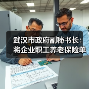武汉市政府副秘书长：将企业职工养老保险单位费率由19%降至16%（图1）