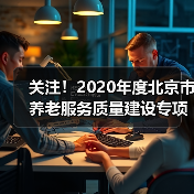 关注！2020年度北京市养老服务质量建设专项行动这样部署（图2）