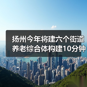扬州今年将建六个街道养老综合体构建10分钟养老服务圈（图1）