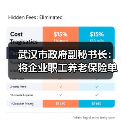 武汉市政府副秘书长：将企业职工养老保险单位费率由19%降至16%（图4）