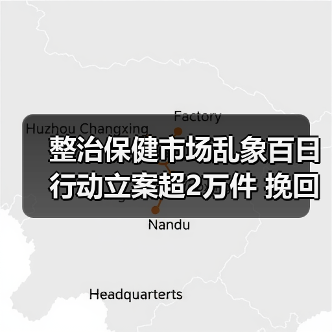 整治保健市场乱象百日行动立案超2万件 挽回消费者经济损失1.23亿元（图1）
