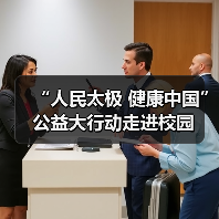 “人民太极 健康中国”公益大行动走进校园（图2）