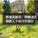 保健品骗局：用假话洗脑看人下套只为谋财（图1）