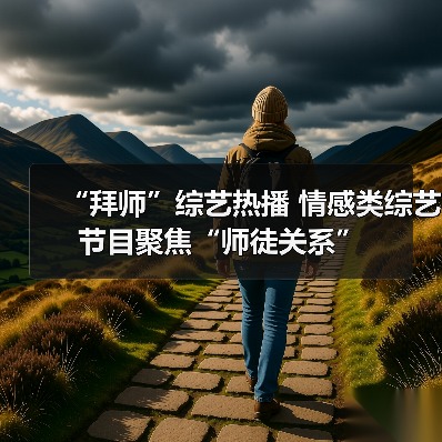 “拜师”综艺热播 情感类综艺节目聚焦“师徒关系”（图4）