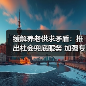 缓解养老供求矛盾：推出社会兜底服务 加强专业人才培养（图2）