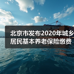 北京市发布2020年城乡居民基本养老保险缴费标准（图4）