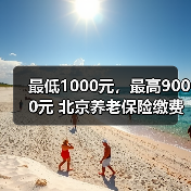 最低1000元，最高9000元 北京养老保险缴费标准维持不变（图2）