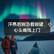 汗蒸后别急着拔罐，小心头痛找上门（图2）