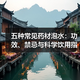 五种常见药材泡水：功效、禁忌与科学饮用指南（图4）