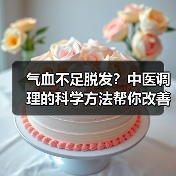 气血不足脱发？中医调理的科学方法帮你改善（图3）