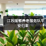 江苏援鄂养老服务队平安归来（图1）