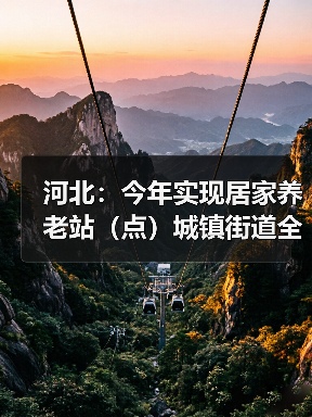 河北：今年实现居家养老站（点）城镇街道全覆盖（图4）