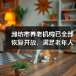 潍坊市养老机构已全部恢复开放，满足老年人的服务需求（图2）