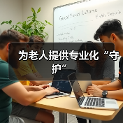 为老人提供专业化“守护”（图2）