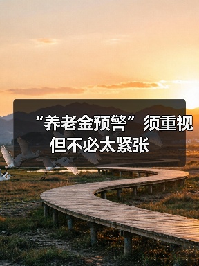 “养老金预警”须重视但不必太紧张（图1）