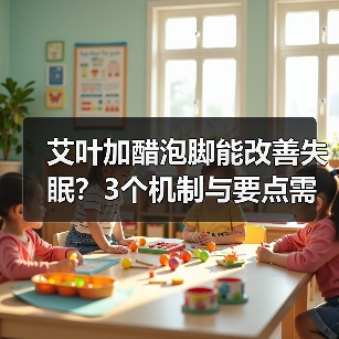 艾叶加醋泡脚能改善失眠？3个机制与要点需了解（图1）