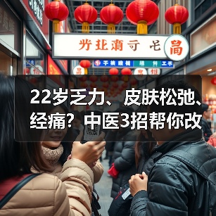 22岁乏力、皮肤松弛、经痛?中医3招帮你改善不适(图4) 22岁乏力、皮肤松弛、经痛?中医3招帮你改善不适(图4)