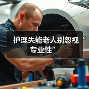 护理失能老人别忽视“专业性”（图1）