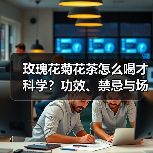 玫瑰花菊花茶怎么喝才科学？功效、禁忌与场景指南（图2）