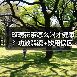 玫瑰花茶怎么喝才健康？功效解读+饮用误区避坑指南（图3）