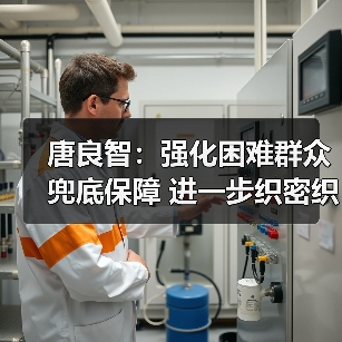 唐良智：强化困难群众兜底保障 进一步织密织牢社会安全网（图3）
