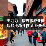 王力力：康养旅游业机遇和挑战并存 企业要全产业链介入“实实在在做养老”（图1）