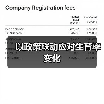 以政策联动应对生育率变化（图3）