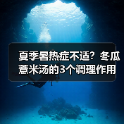 夏季暑热症不适？冬瓜薏米汤的3个调理作用助你轻松度夏（图1）