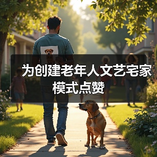 为创建老年人文艺宅家模式点赞（图1）