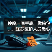 按摩、画手表、做挎包……江苏医护人员悉心照顾“老小孩”患者（图2）