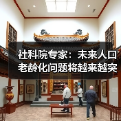 社科院专家：未来人口老龄化问题将越来越突出（图1）