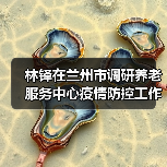 林铎在兰州市调研养老服务中心疫情防控工作（图4）
