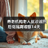 养老机构老人就诊返回后需隔离观察14天(图1) 养老机构老人就诊返回后需隔离观察14天(图1)