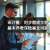审计署：对少缴或欠缴基本养老保险基金问题，整改不宜一刀切（图4）