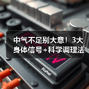 中气不足别大意!3大身体信号+科学调理法,帮你改善不适(图1) 中气不足别大意!3大身体信号+科学调理法,帮你改善不适(图1)
