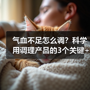 气血不足怎么调?科学用调理产品的3个关键+人群指南(图1) 气血不足怎么调?科学用调理产品的3个关键+人群指南(图1)