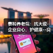 泰和养老院：抗大疫--企业良心、护健康--良心企业（图1）