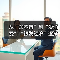从“舍不得”到“爱消费”“银发经济”逐渐升温（图2）
