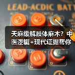 天麻缓解肢体麻木？中医逻辑+现代证据帮你科学用对（图4）