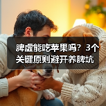脾虚能吃苹果吗?3个关键原则避开养脾坑(图4) 脾虚能吃苹果吗?3个关键原则避开养脾坑(图4)