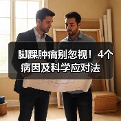 脚踝肿痛别忽视!4个病因及科学应对法(图1) 脚踝肿痛别忽视!4个病因及科学应对法(图1)
